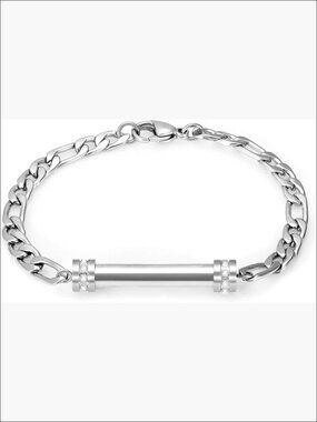 Stainless Steel Cremation Bracelet for Ashes Memorial Keepsake Urn Jewelry